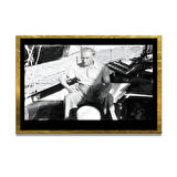 Gazi Mustafa Kemal Atatürk ÖZEL SERİ^# Miyrem  Design Cam Tablo Model: 192