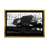 Gazi Mustafa Kemal Atatürk ÖZEL SERİ^# Miyrem  Design Cam Tablo Model: 194