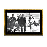 Gazi Mustafa Kemal Atatürk ÖZEL SERİ^# Miyrem  Design Cam Tablo Model: 218