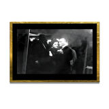 Gazi Mustafa Kemal Atatürk ÖZEL SERİ^# Miyrem  Design Cam Tablo Model: 220