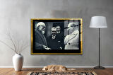 Gazi Mustafa Kemal Atatürk ÖZEL SERİ^# Miyrem  Design Cam Tablo Model: 242