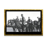 Gazi Mustafa Kemal Atatürk ÖZEL SERİ^# Miyrem  Design Cam Tablo Model: 261