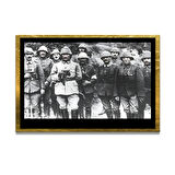 Gazi Mustafa Kemal Atatürk ÖZEL SERİ^# Miyrem  Design Cam Tablo Model: 275