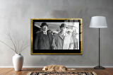 Gazi Mustafa Kemal Atatürk ÖZEL SERİ^# Miyrem  Design Cam Tablo Model: 282