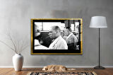 Gazi Mustafa Kemal Atatürk ÖZEL SERİ^# Miyrem  Design Cam Tablo Model: 286