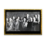 Gazi Mustafa Kemal Atatürk ÖZEL SERİ^# Miyrem  Design Cam Tablo Model: 311