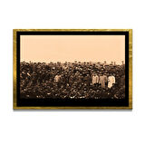 Gazi Mustafa Kemal Atatürk ÖZEL SERİ^# Miyrem  Design Cam Tablo Model: 336