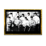 Gazi Mustafa Kemal Atatürk ÖZEL SERİ^# Miyrem  Design Cam Tablo Model: 349