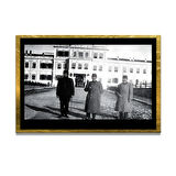 Gazi Mustafa Kemal Atatürk ÖZEL SERİ^# Miyrem  Design Cam Tablo Model: 353
