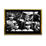 Gazi Mustafa Kemal Atatürk ÖZEL SERİ^# Miyrem  Design Cam Tablo Model: 378