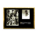 Gazi Mustafa Kemal Atatürk ÖZEL SERİ^# Miyrem  Design Cam Tablo Model: 397