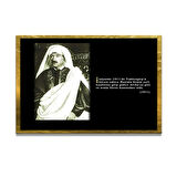 Gazi Mustafa Kemal Atatürk ÖZEL SERİ^# Miyrem  Design Cam Tablo Model: 407