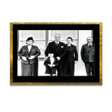 Gazi Mustafa Kemal Atatürk ÖZEL SERİ^# Miyrem  Design Cam Tablo Model: 412