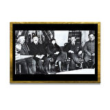 Gazi Mustafa Kemal Atatürk ÖZEL SERİ^# Miyrem  Design Cam Tablo Model: 418