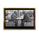 Gazi Mustafa Kemal Atatürk ÖZEL SERİ^# Miyrem  Design Cam Tablo Model: 420