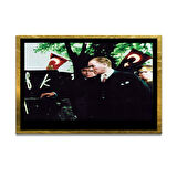Gazi Mustafa Kemal Atatürk ÖZEL SERİ^# Miyrem  Design Cam Tablo Model: 435