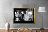 Gazi Mustafa Kemal Atatürk ÖZEL SERİ^# Miyrem  Design Cam Tablo Model: 442