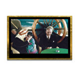 Gazi Mustafa Kemal Atatürk ÖZEL SERİ^# Miyrem  Design Cam Tablo Model: 443