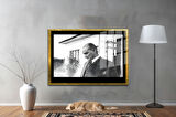 Gazi Mustafa Kemal Atatürk ÖZEL SERİ^# Miyrem  Design Cam Tablo Model: 468
