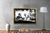 Gazi Mustafa Kemal Atatürk ÖZEL SERİ^# Miyrem  Design Cam Tablo Model: 481