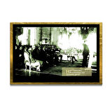 Gazi Mustafa Kemal Atatürk ÖZEL SERİ^# Miyrem  Design Cam Tablo Model: 504