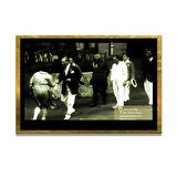 Gazi Mustafa Kemal Atatürk ÖZEL SERİ^# Miyrem  Design Cam Tablo Model: 508