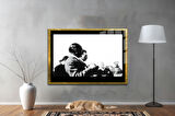 Gazi Mustafa Kemal Atatürk ÖZEL SERİ^# Miyrem  Design Cam Tablo Model: 554