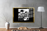 Gazi Mustafa Kemal Atatürk ÖZEL SERİ^# Miyrem  Design Cam Tablo Model: 566
