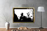 Gazi Mustafa Kemal Atatürk ÖZEL SERİ^# Miyrem  Design Cam Tablo Model: 584