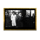 Gazi Mustafa Kemal Atatürk ÖZEL SERİ^# Miyrem  Design Cam Tablo Model: 586