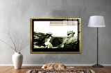 Gazi Mustafa Kemal Atatürk ÖZEL SERİ^# Miyrem  Design Cam Tablo Model: 592