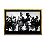 Gazi Mustafa Kemal Atatürk ÖZEL SERİ^# Miyrem  Design Cam Tablo Model: 605