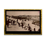 Gazi Mustafa Kemal Atatürk ÖZEL SERİ^# Miyrem  Design Cam Tablo Model: 617