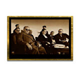 Gazi Mustafa Kemal Atatürk ÖZEL SERİ^# Miyrem  Design Cam Tablo Model: 622
