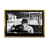 Gazi Mustafa Kemal Atatürk ÖZEL SERİ^# Miyrem  Design Cam Tablo Model: 624