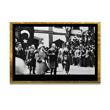 Gazi Mustafa Kemal Atatürk ÖZEL SERİ^# Miyrem  Design Cam Tablo Model: 656