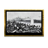 Gazi Mustafa Kemal Atatürk ÖZEL SERİ^# Miyrem  Design Cam Tablo Model: 672