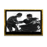 Gazi Mustafa Kemal Atatürk ÖZEL SERİ^# Miyrem  Design Cam Tablo Model: 676