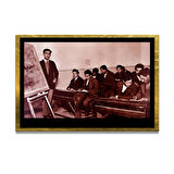 Gazi Mustafa Kemal Atatürk ÖZEL SERİ^# Miyrem  Design Cam Tablo Model: 690