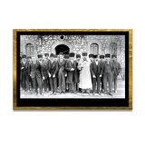 Gazi Mustafa Kemal Atatürk ÖZEL SERİ^# Miyrem  Design Cam Tablo Model: 692