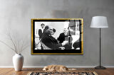 Gazi Mustafa Kemal Atatürk ÖZEL SERİ^# Miyrem  Design Cam Tablo Model: 706