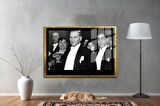 Gazi Mustafa Kemal Atatürk ÖZEL SERİ^# Miyrem  Design Cam Tablo Model: 746