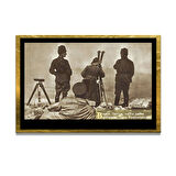 Gazi Mustafa Kemal Atatürk ÖZEL SERİ^# Miyrem  Design Cam Tablo Model: 753