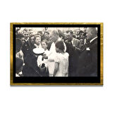 Gazi Mustafa Kemal Atatürk ÖZEL SERİ^# Miyrem  Design Cam Tablo Model: 760