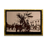 Gazi Mustafa Kemal Atatürk ÖZEL SERİ^# Miyrem  Design Cam Tablo Model: 761