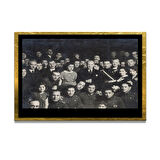 Gazi Mustafa Kemal Atatürk ÖZEL SERİ^# Miyrem  Design Cam Tablo Model: 763