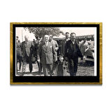 Gazi Mustafa Kemal Atatürk ÖZEL SERİ^# Miyrem  Design Cam Tablo Model: 764