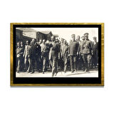 Gazi Mustafa Kemal Atatürk ÖZEL SERİ^# Miyrem  Design Cam Tablo Model: 787