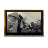 Gazi Mustafa Kemal Atatürk ÖZEL SERİ^# Miyrem  Design Cam Tablo Model: 791