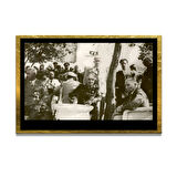 Gazi Mustafa Kemal Atatürk ÖZEL SERİ^# Miyrem  Design Cam Tablo Model: 795